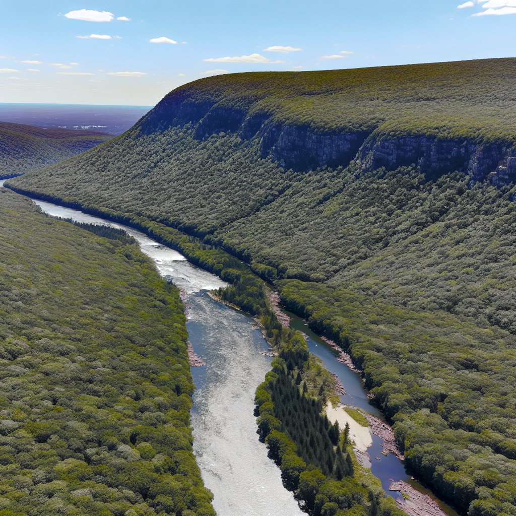 Urlaub New Jersey • The Delaware Water Gap (Sehenswürdigkeiten)